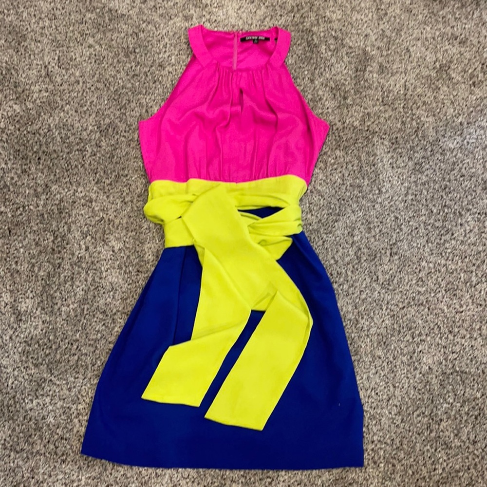 Super fun colorful dress